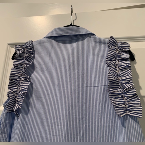 Zara Ruffled Blouse (Small) - Picture 2 of 4